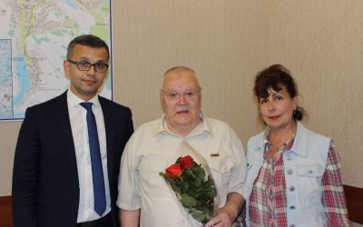 Сотрудники «Севтеплоэнерго» поздравили ветеранов с праздником Победы