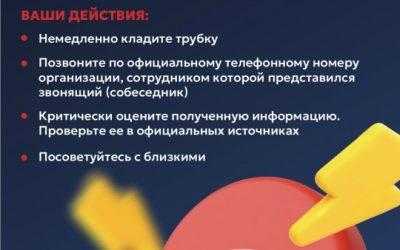 Информационная кампания по кибербезопасности «Клади трубку»