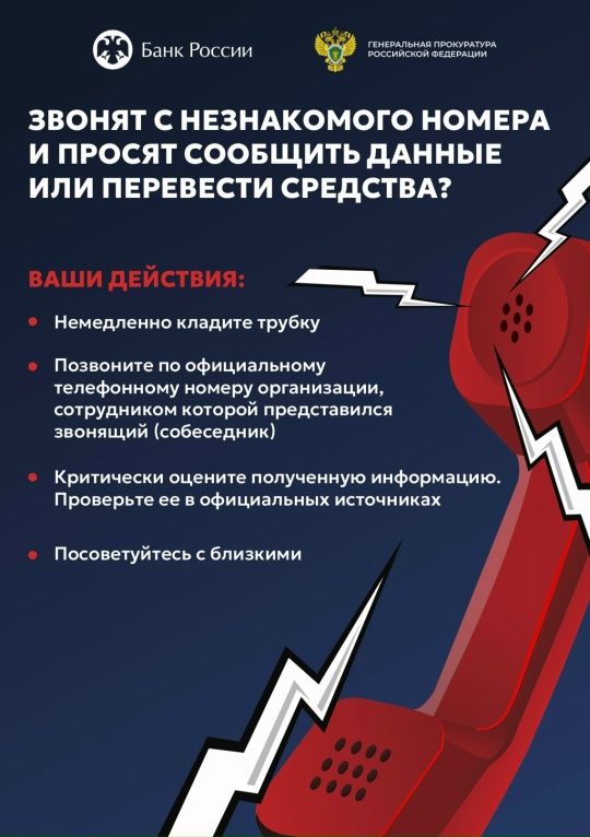 Информационная кампания по кибербезопасности «Клади трубку»